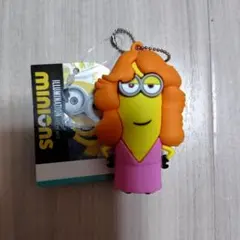 ミニオンズ　ケビン　キーホルダー　ミニオン　3D　ラバーマスコット