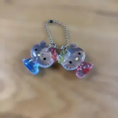 サンリオ なかよしドロップチャーム ハローキティ ハローミミィ