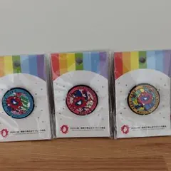 新品】EXPO2025 大阪関西万博ミャクミャクマンホール風ピンズ 2種類