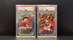 【連番PSA10】ルフィ 週刊少年ジャンプ　ロジャー　金枠　ドンカード 連番PSA10】ルフィ 週刊少年ジャンプ ロジャー 金枠 ドンカード - メルカリ