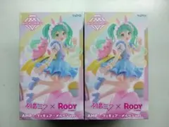 初音ミク× Rody AMP＋ フィギュア メルヘンver.　２点セット