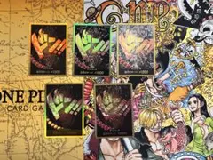 ワンピースカード エース 金ドンカード 5枚セット