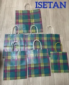 人徳様　ご専用ページ　伊勢丹　ISETAN⭐︎ショップ袋 3セットのサムネイル