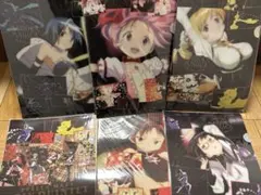 【6枚セット】まどかマギカ A4クリアファイル SEGAのサムネイル