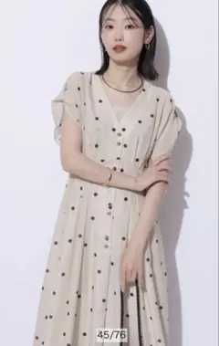 Mystrada ゆるタックリネンワンピース