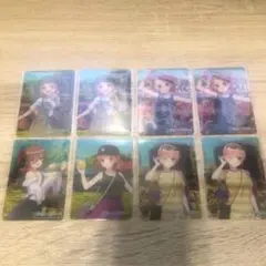 五等分の花嫁　クリアカード　8枚　セブンイレブン