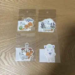 新品未開封　ポケモンシール　アローラロコン　北海道だいすき発見隊　4枚