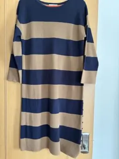 Te chichi ストライプニットワンピース