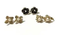 イヤリング セット ゴールド パール