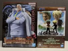 【新品未開封】ワンピース DXF ガープ、ログストーリーズ、サンジ、ゾロ