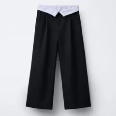 ZARA kids ロールアップウエスト パンツ