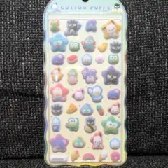 コットンパフィーシール サンリオ　はぴだんぶい