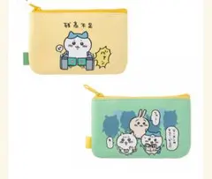 未開封新品　ちいかわ　東京みやげ　片面メッシュな2個セットポーチ