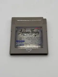 ゲームボーイ アダムスファミリー ソフト 箱説なし