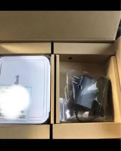 SoftBank メッシュWi-Fiルーター 本体 箱、付属品一式付き