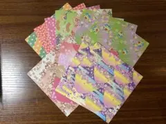 和風模様の和紙 12枚セット
