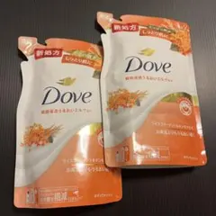 Dove ボディウォッシュ ライスファーメント＆キンモクセイ 詰替 2個