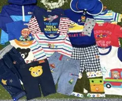 ミキハウス ホットビスケッツ ダブルビー まとめ売り 80 90 春夏物