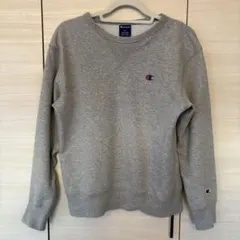 Champion スウェット トレーナー グレー Sサイズ - メルカリ