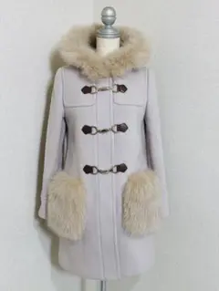 8144. 【極美品】Rirandture フォックスファー ダッフルコート
