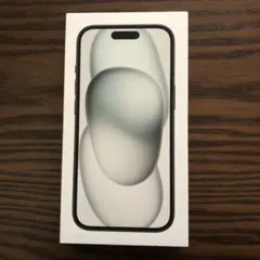 iPhone 15 ブラック iPhone 14 スターライトの空箱