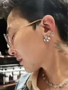 GDragon 着用 ピアス 新品 ニコちゃんスター