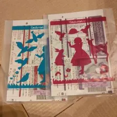 ぬり絵みたいなざくざく刺しゅうブローチ