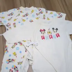ミッキー ミニー パーティー ベビー服 サイズ60-70