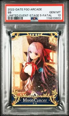 PSA10 英霊華像:BB（水着）　フェイタル FGO FOIL PSA10 英霊華像:BB（水着） フェイタル FGO FOIL