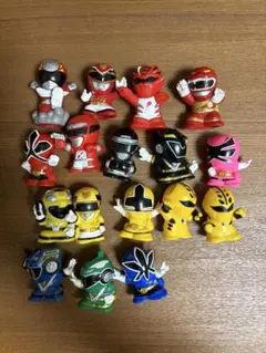 戦隊ヒーロー すくい人形 指人形セット - メルカリ