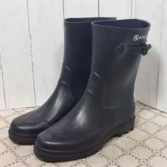 【美品】AIGLE エーグル レインブーツ ブラック メンズ サイズ40のサムネイル