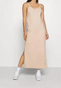 NIKE キャミワンピース ピンクベージュ Sサイズ