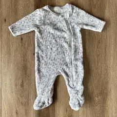 next baby ヒョウ柄ロンパース フリース　美品