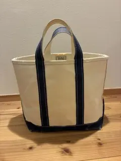 エルエルビーン トートバッグ 80s ネイビー ギザタグ 2色タグ XLサイズ