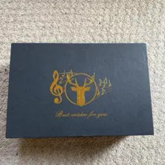 アルーゴ木製LEDオブジェ 音楽と鹿のデザイン