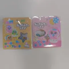 【正規品】おぱんちゅうさぎ おはじきシールフレーク セット