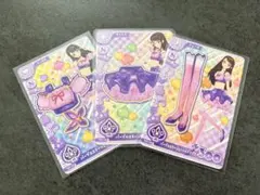 アイカツ ロケーションテスト ロケテ 紫吹蘭カードセット コンプリート