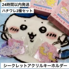 ちいかわ サンリオ シークレットアクリルキーホルダー ハチワレ マイメロディ