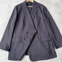 2025SS 大きい ユニクロC 感動ダブルジャケットリラックスフィット XXL