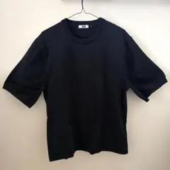 UNIQLO U ネイビー ニットTシャツ