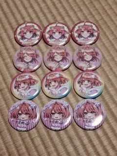 からぴち カラフルピーチ ぷぴぱ 缶バッジ のあ