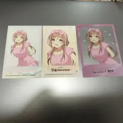 学マス✖️極楽湯　姫崎莉波　クリアカード、コースター