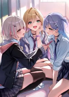 ぶいすぽっ！ 空澄セナ 胡桃のあ 夜乃くろむ sa-ya 制服 アクリルパネル