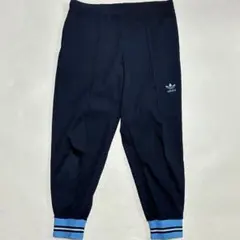 80s adidas アディダス トレフォイル 刺繍 トラックパンツ