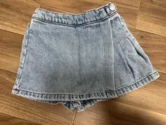 ZARAキッズ　デニムスコート　スカート　パンツ　98cm 100cm