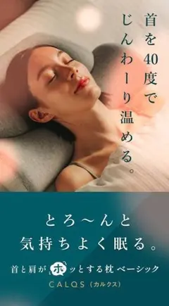 首と肩がホッとする枕 PLUS+のサムネイル