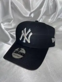 ニューエラ　ニューエラデコ　デコ　スワロフスキー　ブラック　GDRdeco