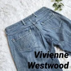 美品 Vivienne Westwood ヴィヴィアン オーブ刺繍 デニムのサムネイル