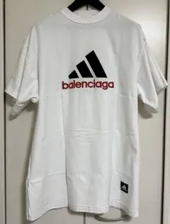 BALENCIAGA × ADIDAS★Tシャツ★ホワイト★Lサイズ