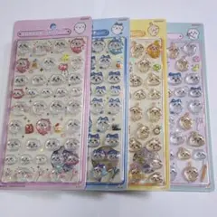 新品未使用 ちいかわ 第一段 4種 ボンボンドロップシール まとめ売り